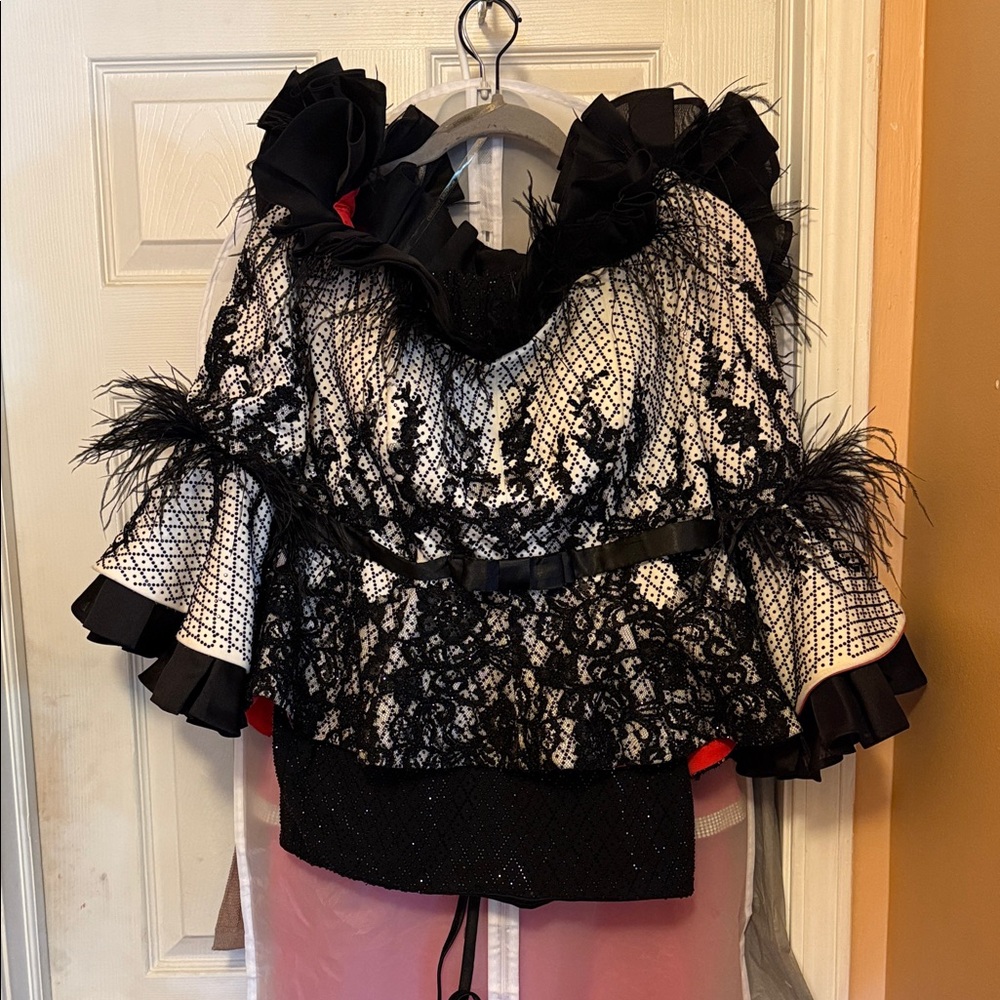 Woman’s White And Black 2-Piece Dress From Caramel Fashion